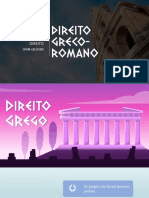 Slide - Direito Greco-Romano