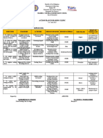 Action Plan Reading Clinic First