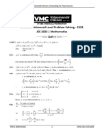 ALPS 2323 Maths Assignment Solutions