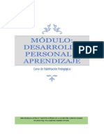 Habilitación Pedagógica. Aprendizaje