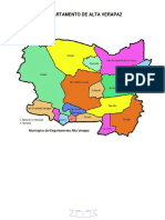 Caracterización Hidrologica Del Departamento de Alta Verapaz