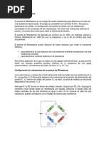 Puente de Wheatstone