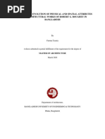 A Study On The Evolution of Physical and Spatial Attributes in The Architectural Works of Robert G. Boughey in Bangladesh