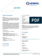 Hempaprime Multi 500: Product Characteristics