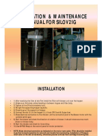 Installation & Maintenance Manual