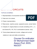 Unit-II Ac Circuits.