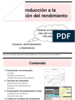 1 - Introducción A La Evaluación Del Rendimiento