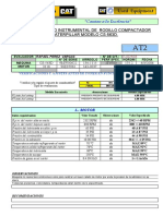 Equipo Usado: Analisis Tecnico Instrumental de Rodillo Compactador Caterpillar Modelo Cs-563D