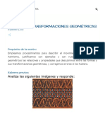 Sesión 23 - Transformaciones Geométricas