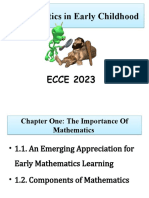 Mathematics in Early Childhood