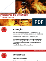 Treinamento Princípio de Incêndio