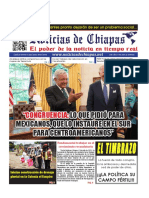 Periódico Noticias de Chiapas, Edición Virtual Jueves 14 de Julio de 2022