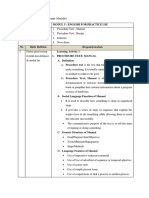 LK 1 Modul 5 English For Practical Use