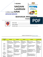 Yearly Scheme of Work Cefr Year 3 2022-2023