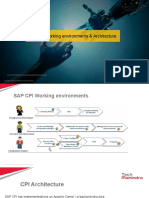 SAP CPI Working Environments & Architecture