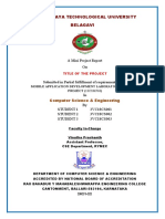 MAD Lab Report Format