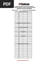 Gabarito Oficial Preliminar