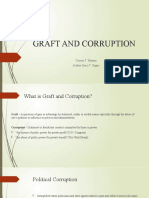 Graft and Corruption