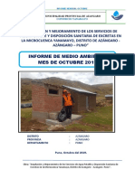 Informe Ambiental Octubre