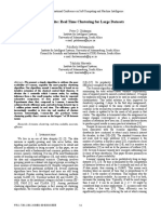 k-Means-Lite: Real Time Clustering For Large Datasets: Peter O. Olukanmi