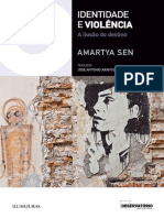 Identidade e Violência A Ilusão Do Destino (Coleção Os Livros Do Observatório) (Amartya Sem)