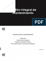 S0 - Introducción Al Mantenimiento