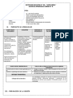 Sesión de Matemática Problemas de División Lunes 4 Julio