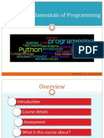 CS114 - Fundamentals of Programming: Qurrat-Ul-Ain Babar