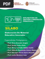 Silabo General Elaboracion Material Innovador (Corregido)