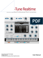 Antares Auto-Tune Realtime Manual