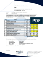 Proforma #66 Refaccion de Oficina