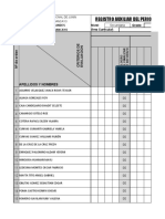 Registro de Periodo de Refuerzo