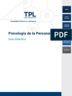 Guía Didáctica P. Personalidad