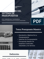 Integración Del Sistema de Presupuestos