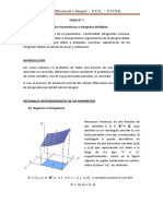 Tema INTEGRALES PARAMÉTRICAS Y MÚLTIPLES 