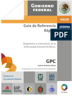 GPC. Diagnóstico y Tratamiento de La Enfermedad Arterial Periférica