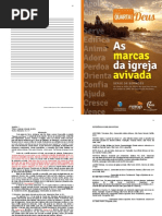 Projeto de Oração - As Marcas Da Igreja Avivada - Livreto.