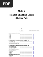 Multi V Trouble Shooting Guide: (Electrical Part)