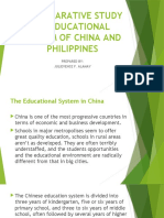 A Comparative Study of Educational System of China and Philippines