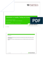 (Dresdner Klein Wort, Bossu) Introduction To Volatility Trading and Variance Swaps