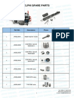 Delphi Spare Parts: Ref NO. Photo Oem No