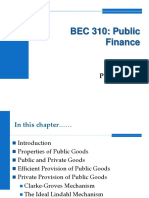 Lecture04 Public Goods