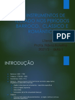 Aula 1 Instrumentos de Teclado No Barroco e Clássico Válido