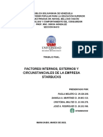 Final Factores Internos, Externos y Circustaciales de Starbucks