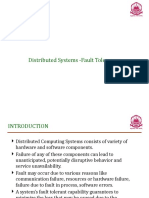 Distributed Systems - Fault Tolerance