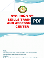 Sto. Niño 3 Skills Training and Assessment Center