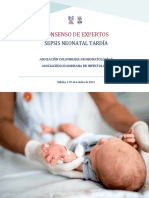 2022 Consenso Sepsis Neonatal Tardía