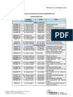 Cronograma de Fechas Conmemorativas 2022 - 2023