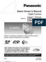 DMC-ZS20 Camera Manual