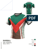 Baseball: Design: DESIGN-38 Option: Round Neck Sleeves: SET-IN